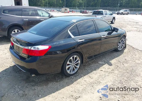 2013 Honda Accord Sport from USA, damaged, VIN 1HGCR2E58DA241793
